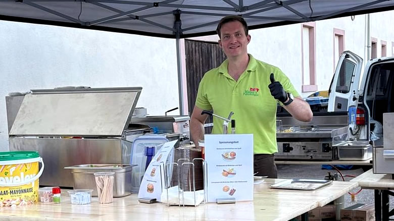 Catering direkt vor Ort